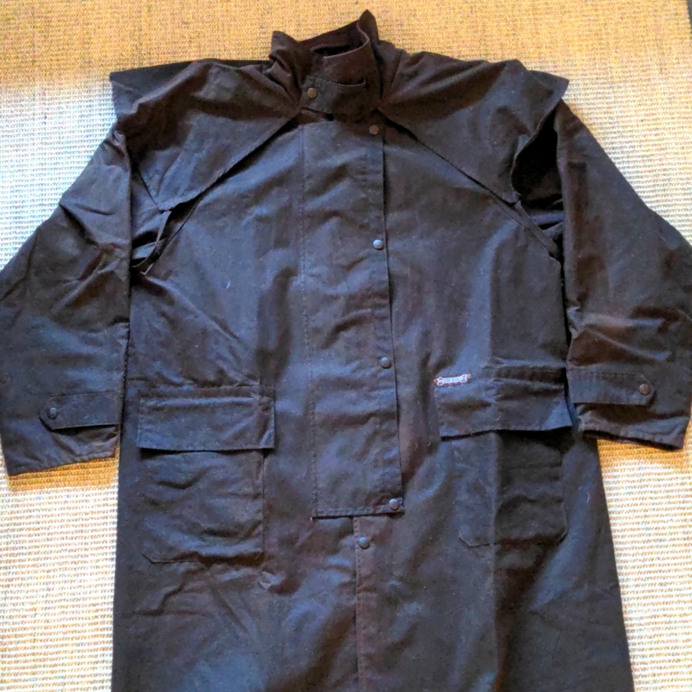 Driza-Bone raincoat